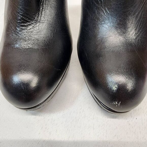 Kelsi Dagger Size 8 Rosabella Platform Ankle Booties w/Suede Gray Roses Leather - Picture 9 of 15